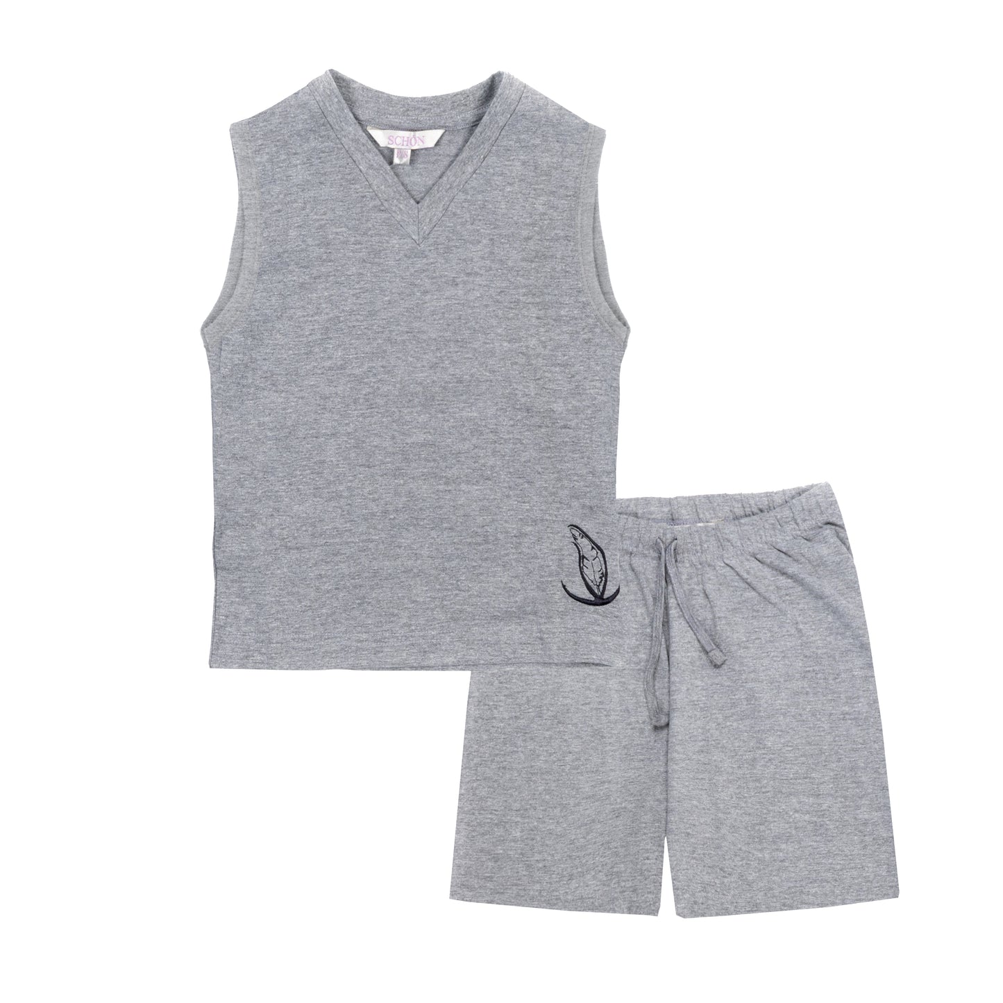 Ensemble pyjama fille - Gris