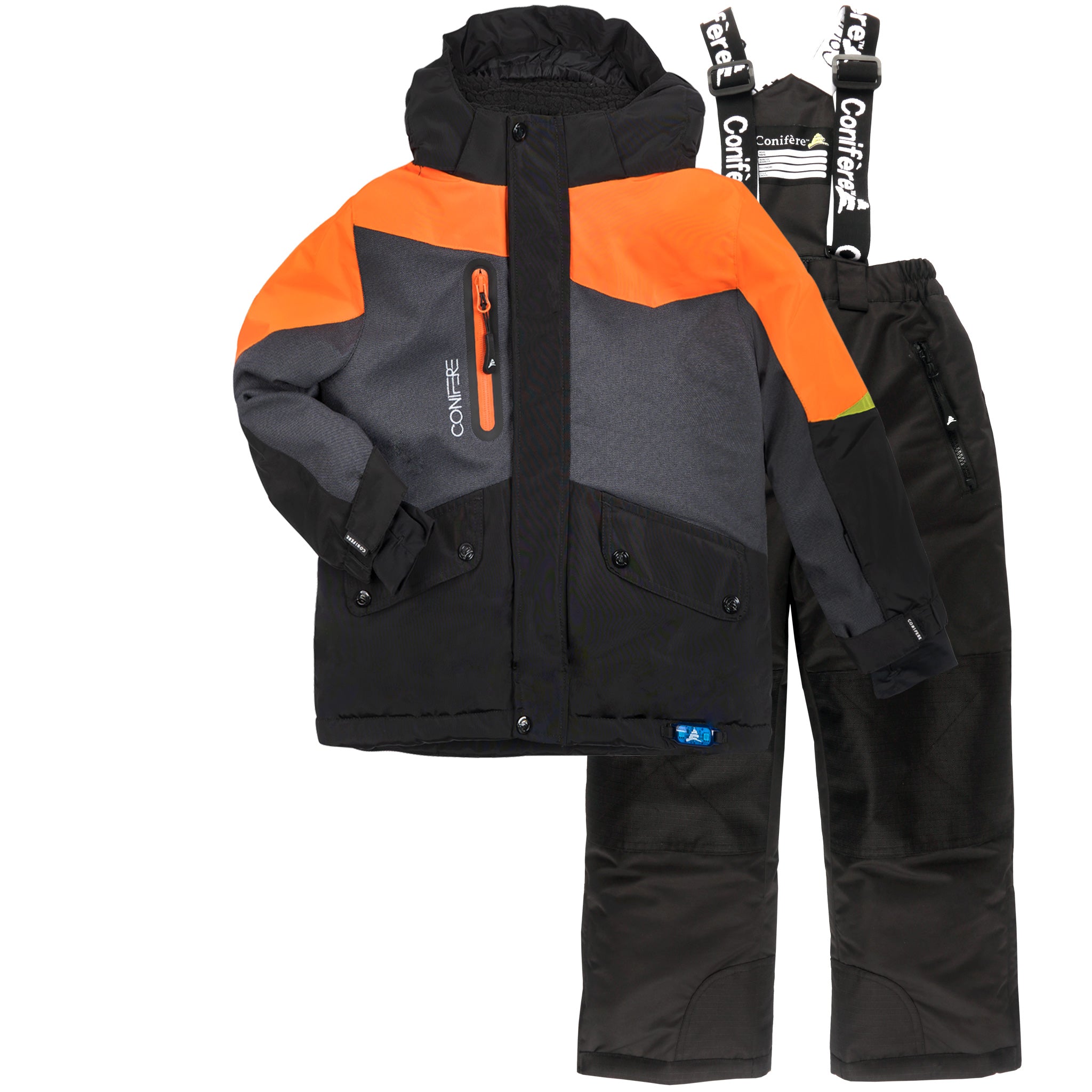 Boys Drill Snowsuit Set