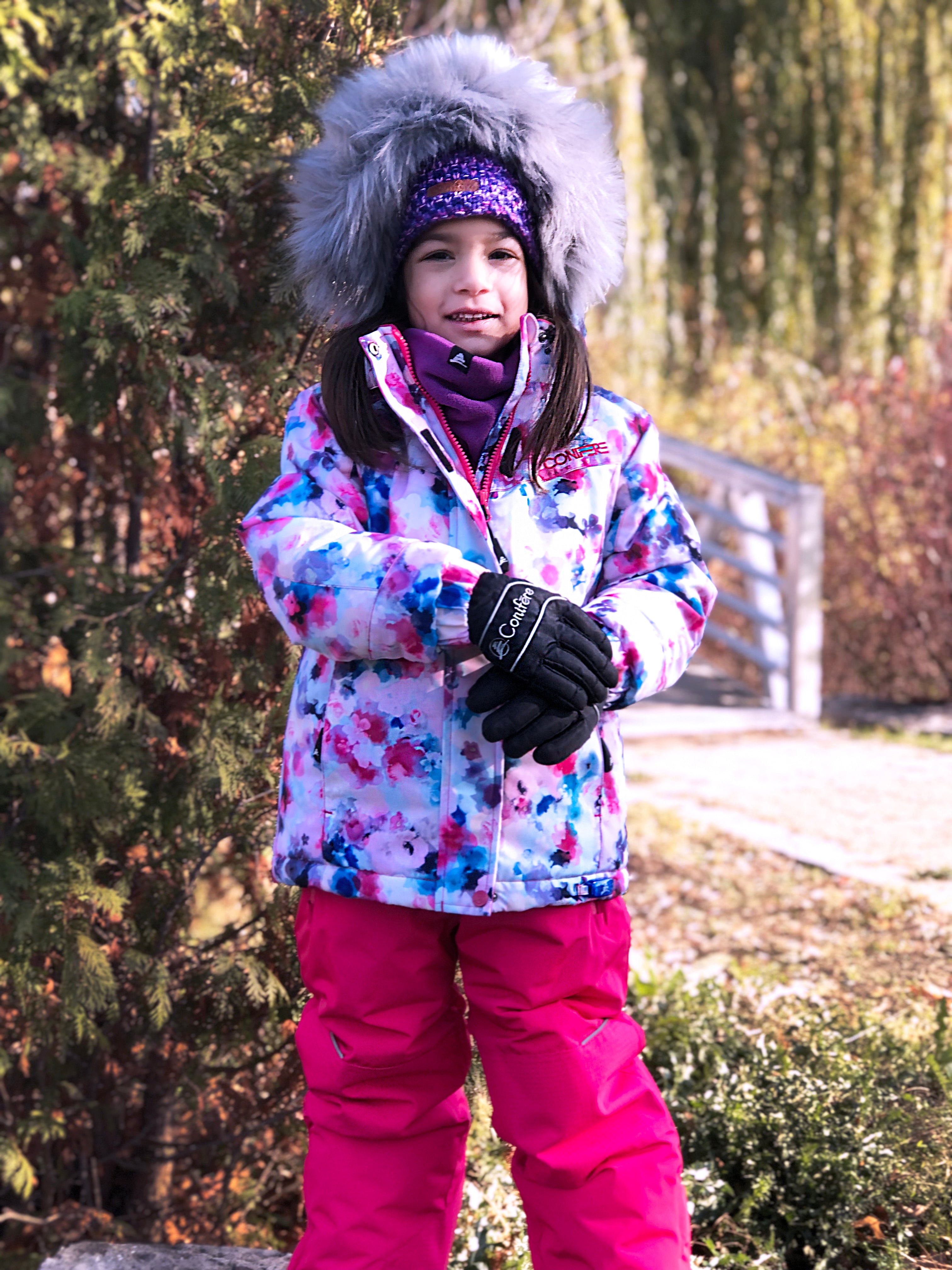 Girls hotsell snowsuit set